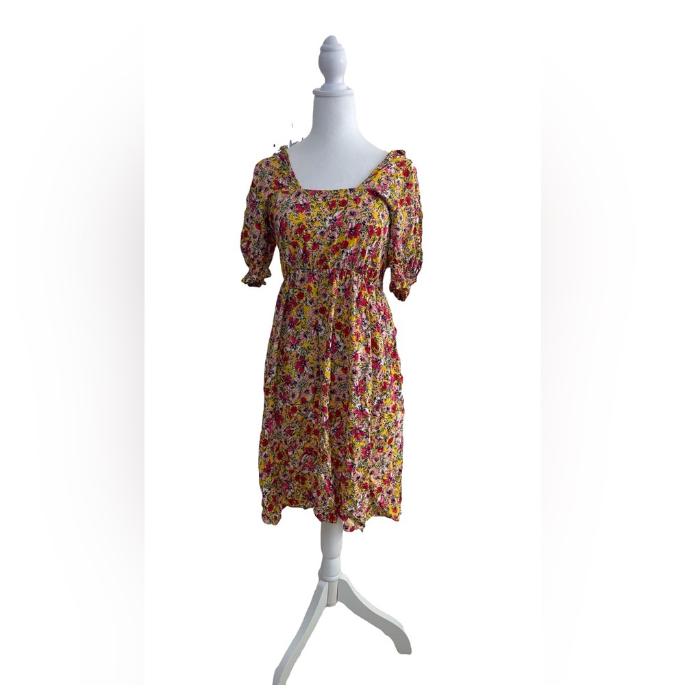 Floral casual dress casual, summer dress